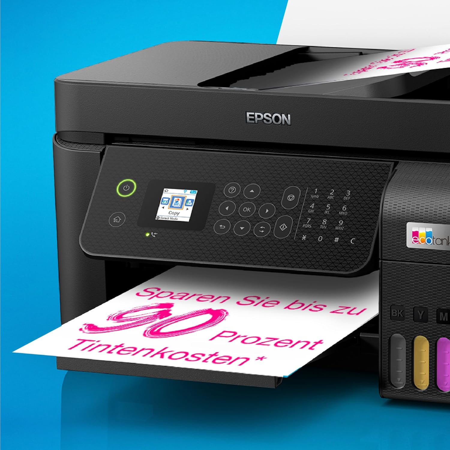 Epson EcoTank ET-4800 – A4, Multifunktion, Wi-Fi, Tintentanks für 3 Jahre