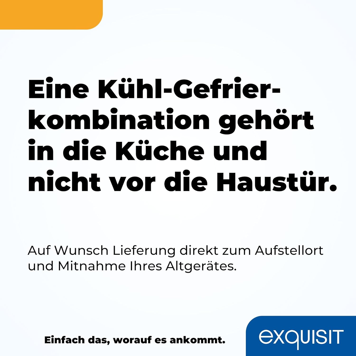Exquisit Kühl-Gefrierkombination KGC5231-60-E-050C – 157 L, 4-Sterne-Gefrierfach, Alarm-Funktion