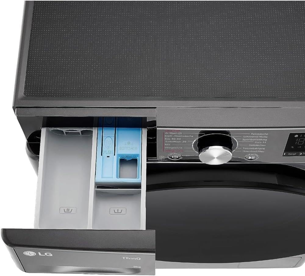 LG F4WV7080 Waschmaschine – 8 kg, 1400 U/min, AI Direct Drive