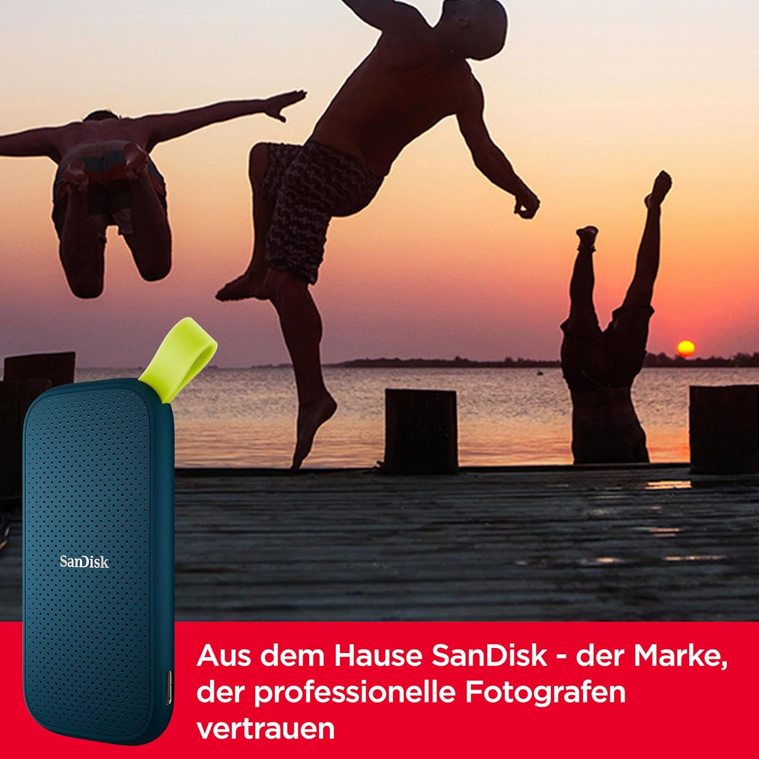 SanDisk Extreme Portable SSD 1 TB – Robuste & Schnelle Externe SSD