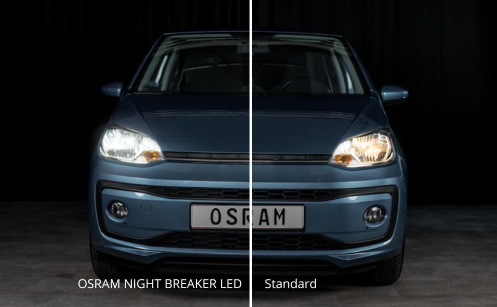 Osram Night Breaker LED Speed H7 – Straßenzugelassene LED Scheinwerferlampe, 6000K, Plug & Play