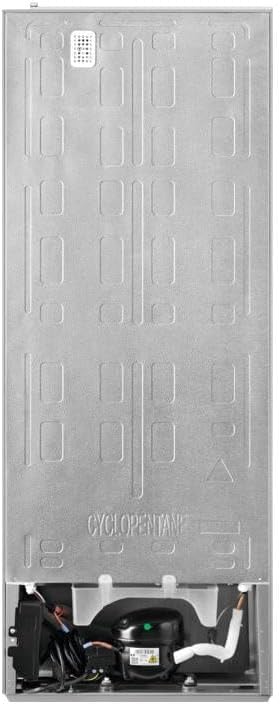 AEG RDB424E1AX Kühlautomat Serie 5000 – 206 L, Gefrierfach oben, Edelstahl-Look mit Anti-Fingerprint