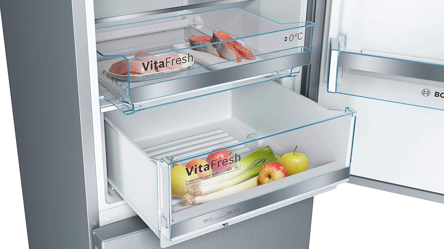 Bosch KGN39AIAT Serie 6 – 260 L Kühlraum, 103 L Gefrierfach, NoFrost & VitaFresh XXL