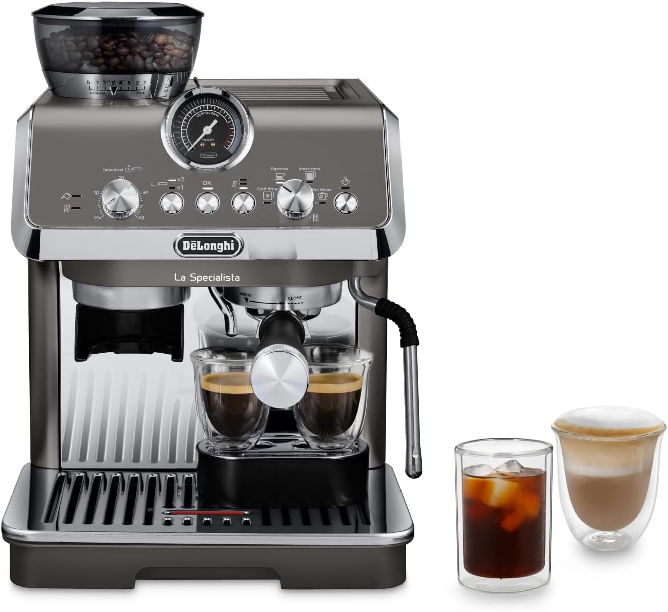 De’Longhi La Specialista Arte EC9155.MB – Siebträgermaschine, 15 Bar, 1300 W