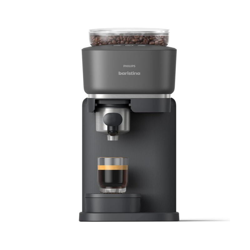 Philips Baristina BAR300/00 – 16 bar Pumpendruck, automatisches Mahlwerk, Café Crema & Espresso