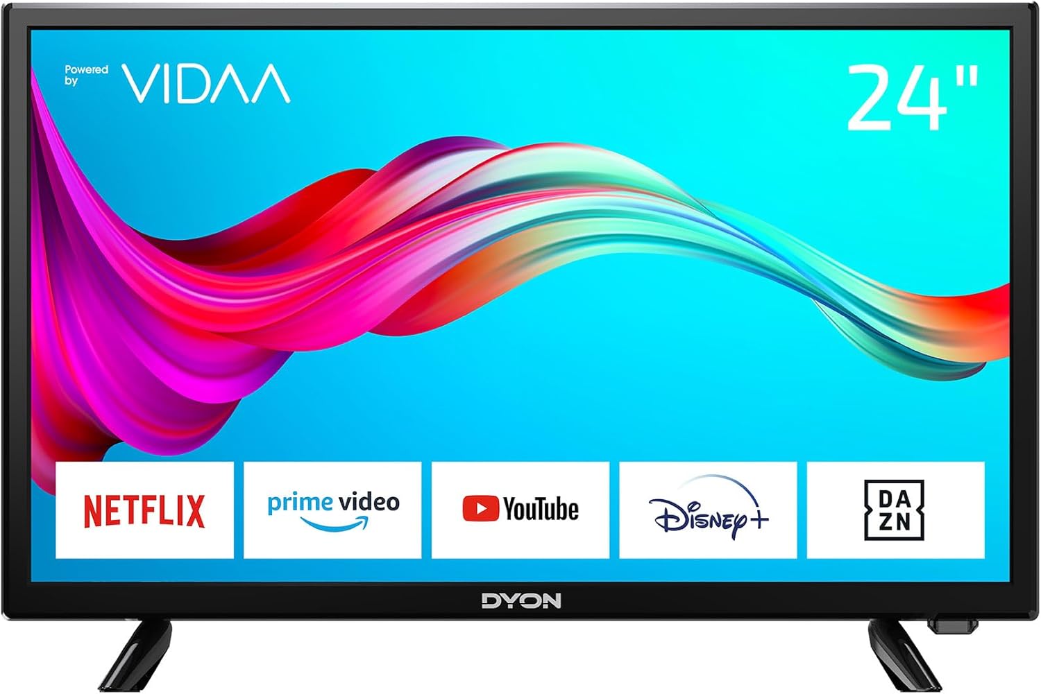 DYON Smart 43 VX – 43 Zoll Full HD Smart TV mit Triple Tuner, App Store & Streaming-Diensten