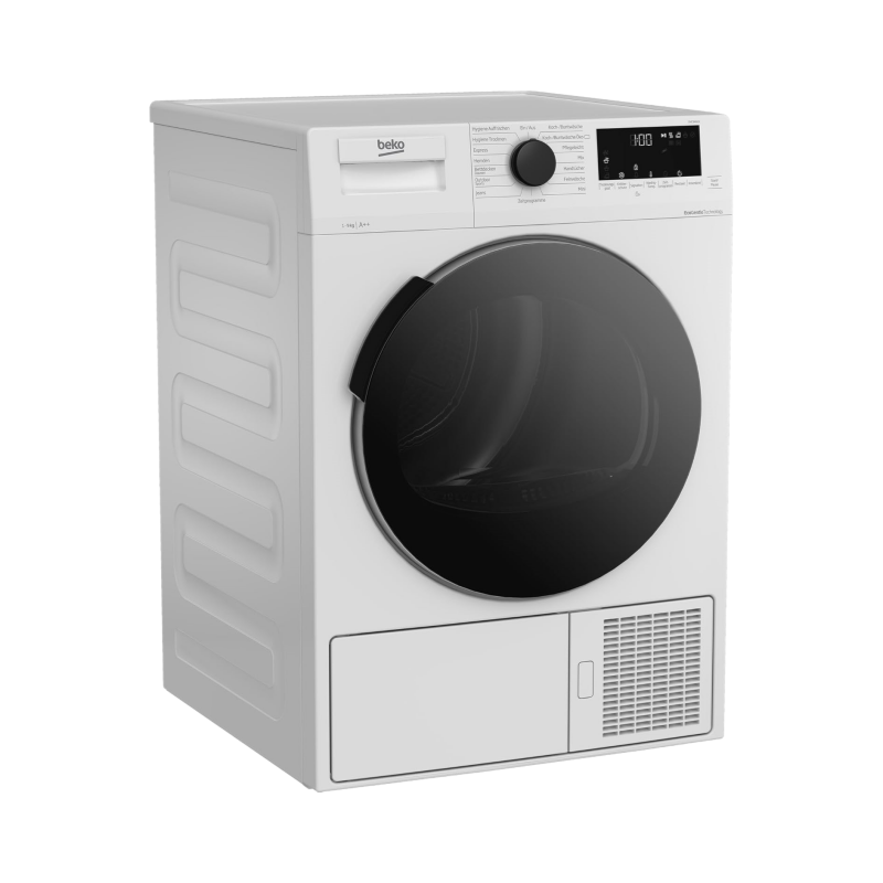 Beko DHC742GXS – 7 kg Beladung, Wärmepumpentechnologie, 15 Programme