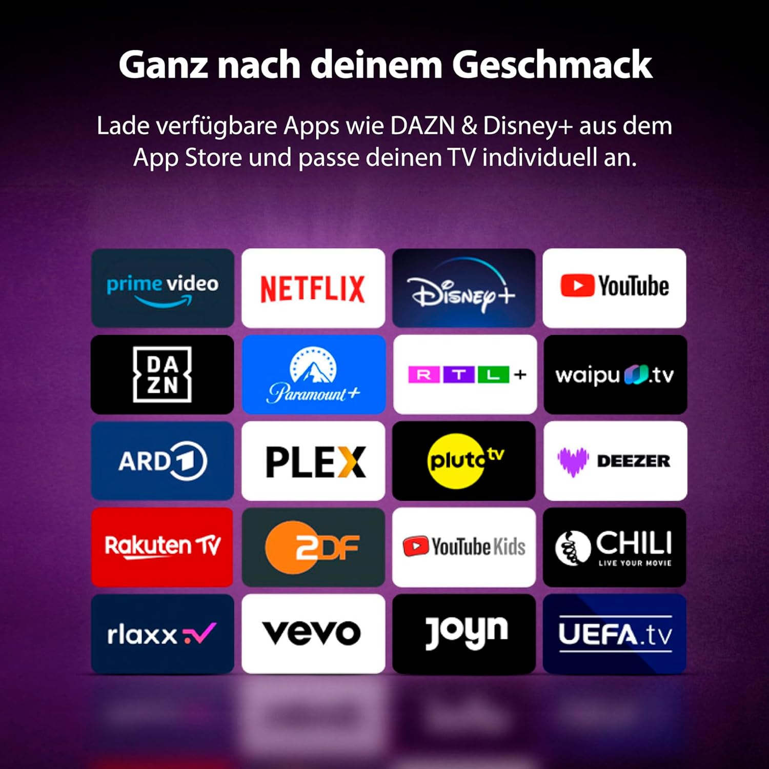 DYON Smart 43 VX – 43 Zoll Full HD Smart TV mit Triple Tuner, App Store & Streaming-Diensten