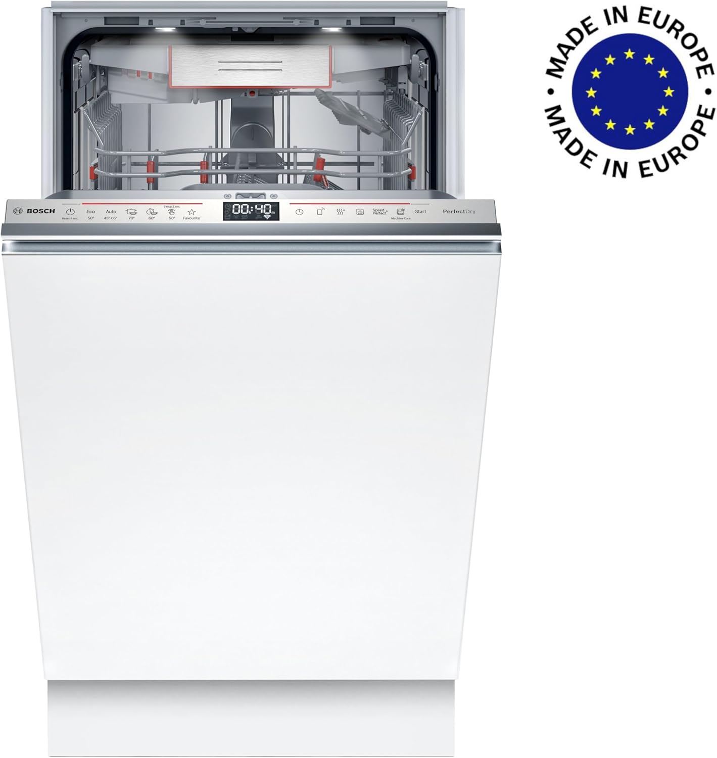 Bosch SPV2IKX10E Serie 2 – Vollintegriert, 45 cm breit, Extra Trocknen