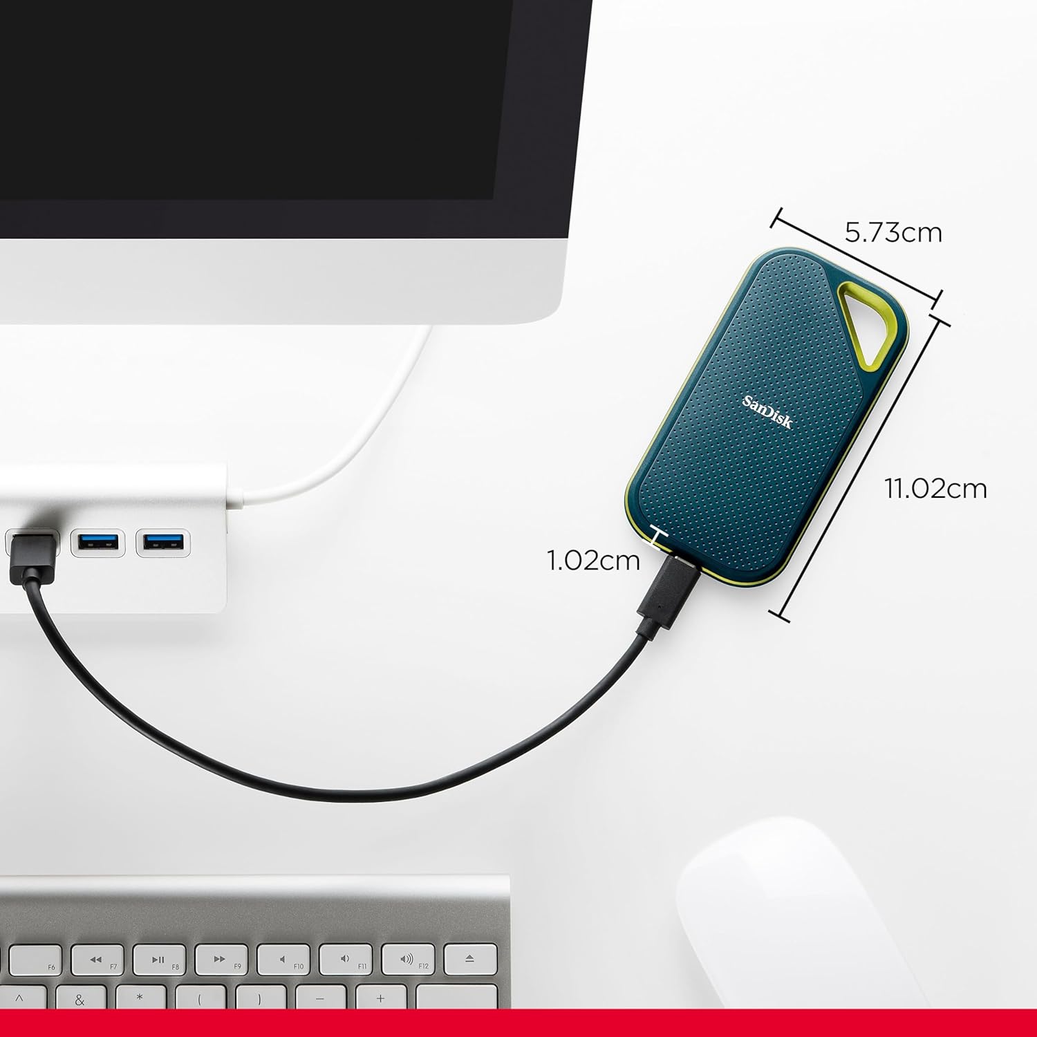 SanDisk Extreme Portable SSD 1 TB – Robuste & Schnelle Externe SSD