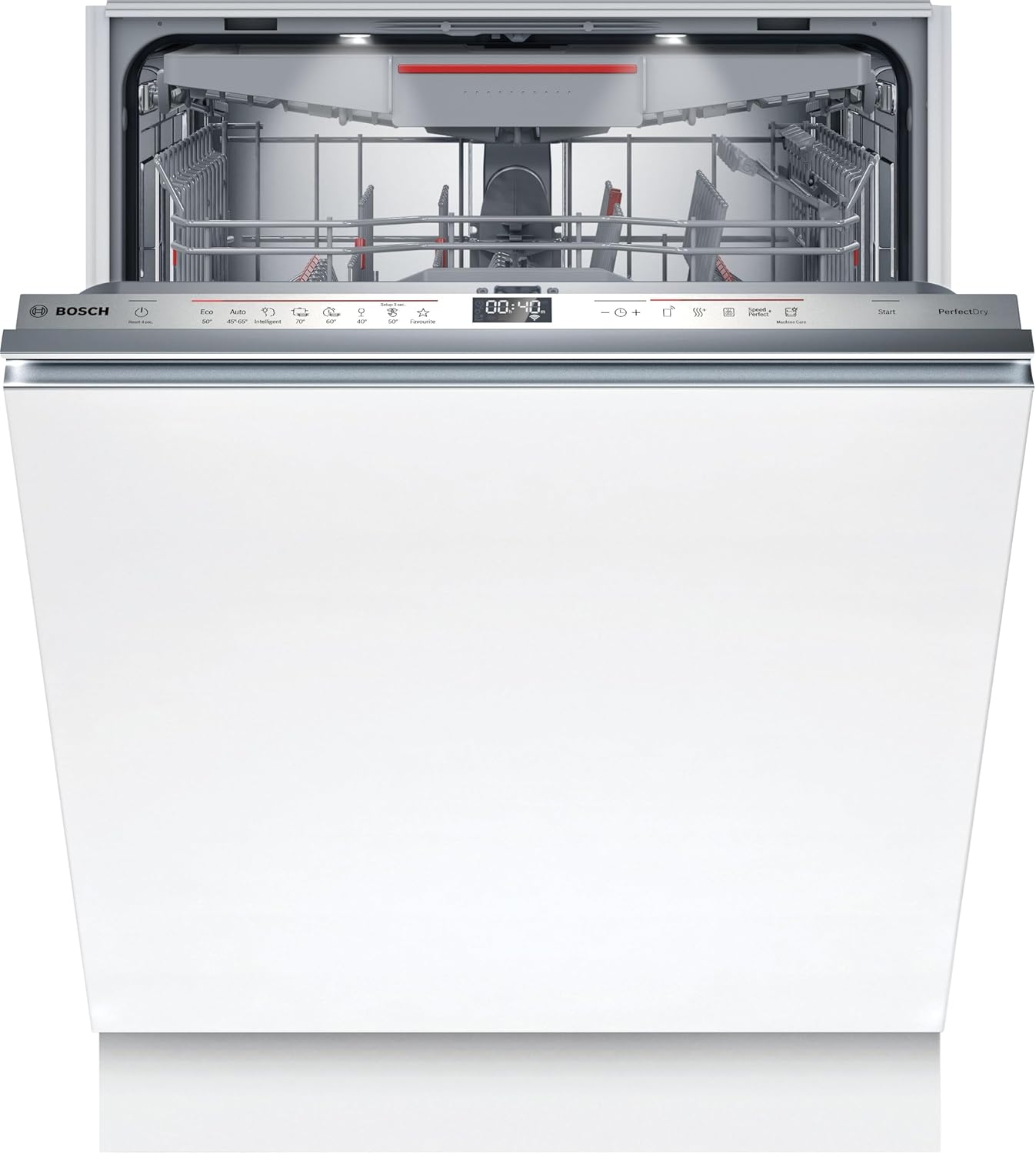 Bosch SMV4ETX08E Serie 4 – Vollintegriert 60 cm, Besteckkorb, Leise