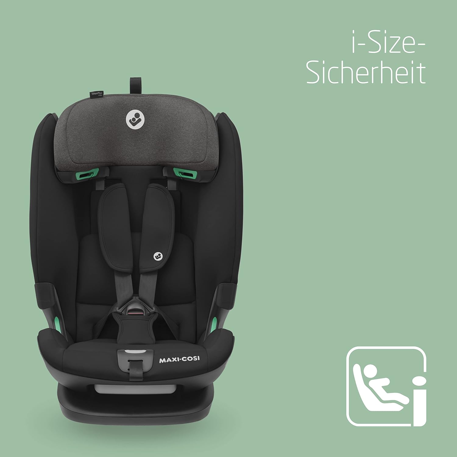 Maxi-Cosi Titan Plus i-Size – 15 Monate-12 Jahre, ISOFIX, G-CELL Seitenaufprallschutz