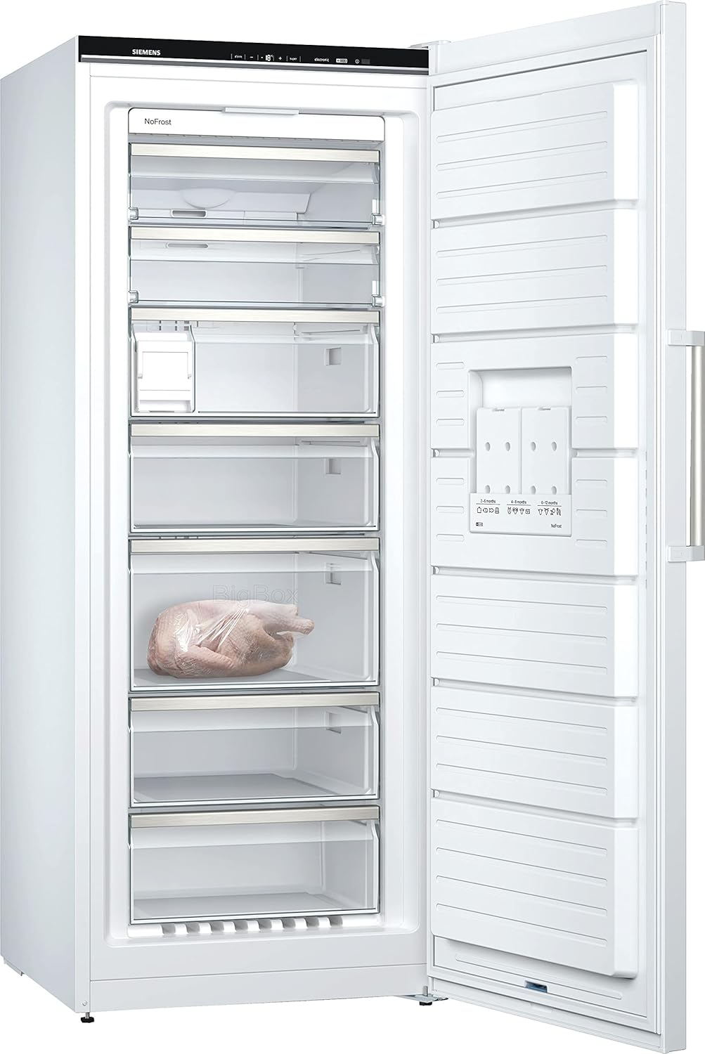 Siemens GS54NAWCV iQ500 Gefrierschrank – 327 L, 176x70 cm, noFrost