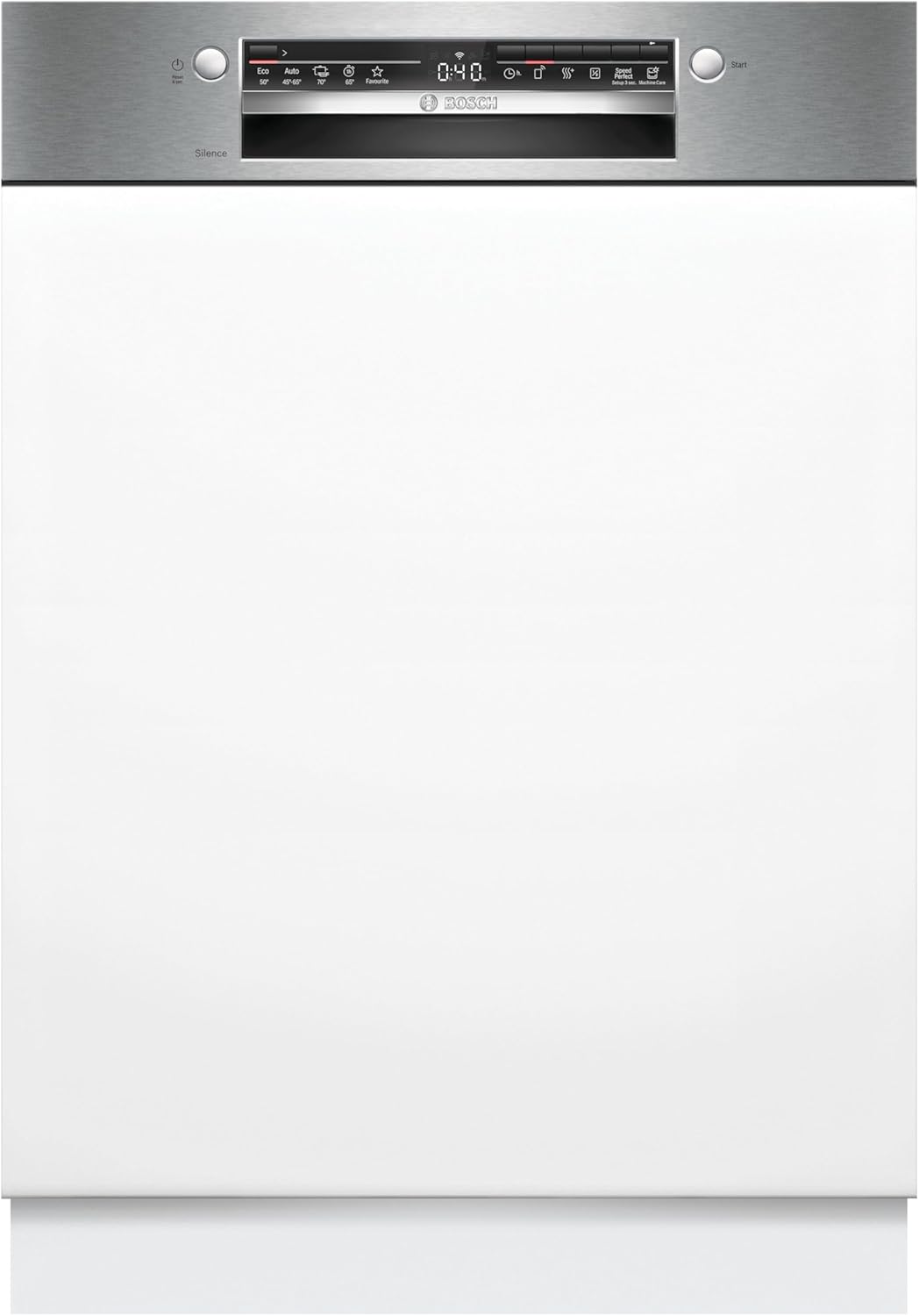 Bosch SMV4ETX08E Serie 4 – Vollintegriert 60 cm, Besteckkorb, Leise