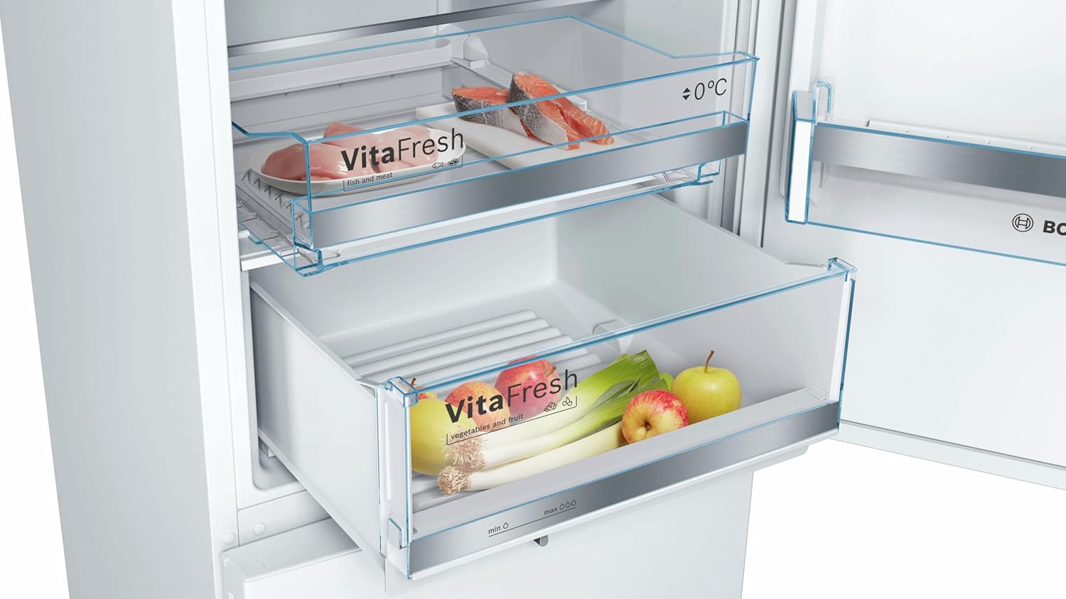 Bosch KGN39AIAT Serie 6 – 260 L Kühlraum, 103 L Gefrierfach, NoFrost & VitaFresh XXL