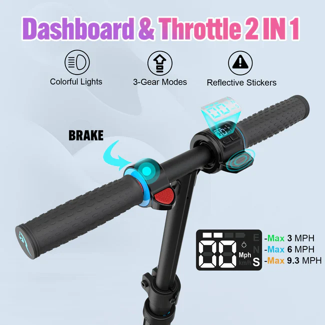 EVERCROSS EV06C E-Scooter – 15 km/h, 8 km Reichweite, 150 W Motor