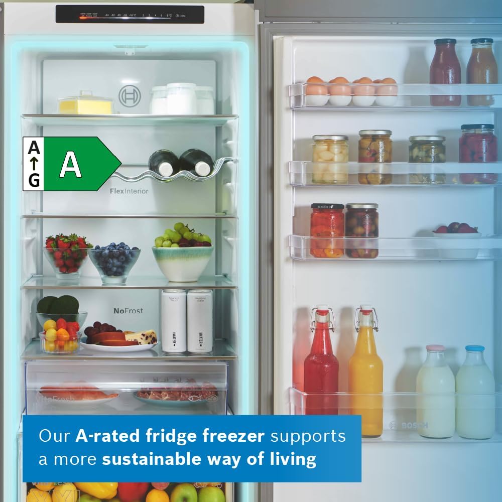 Bosch KGN39AIAT Serie 6 – 260 L Kühlraum, 103 L Gefrierfach, NoFrost & VitaFresh XXL