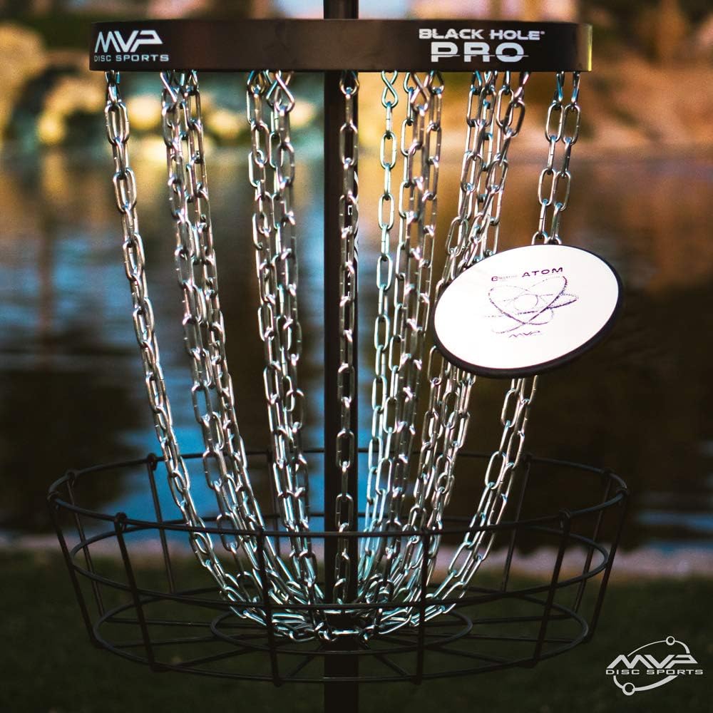 MVP Black Hole Pro 24-Chain Disc Golf Korb – Tragbar & Profi-Standard