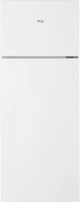 AEG RDB424E1AX Kühlautomat Serie 5000 – 206 L, Gefrierfach oben, Edelstahl-Look mit Anti-Fingerprint