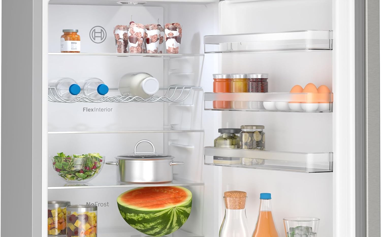 Bosch KGN39AIAT Serie 6 – 260 L Kühlraum, 103 L Gefrierfach, NoFrost & VitaFresh XXL