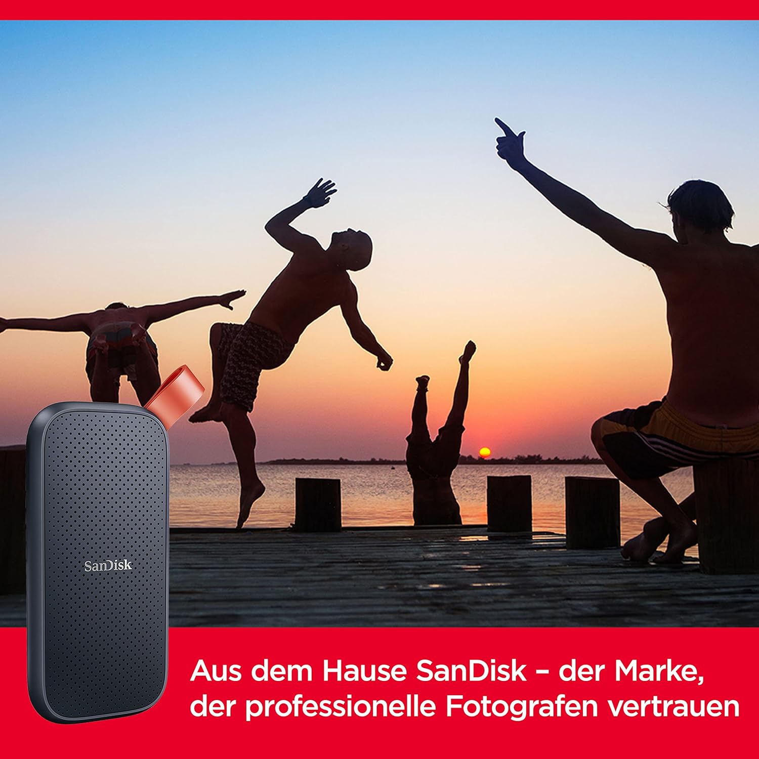 SanDisk Extreme Portable SSD 1 TB – Robuste & Schnelle Externe SSD
