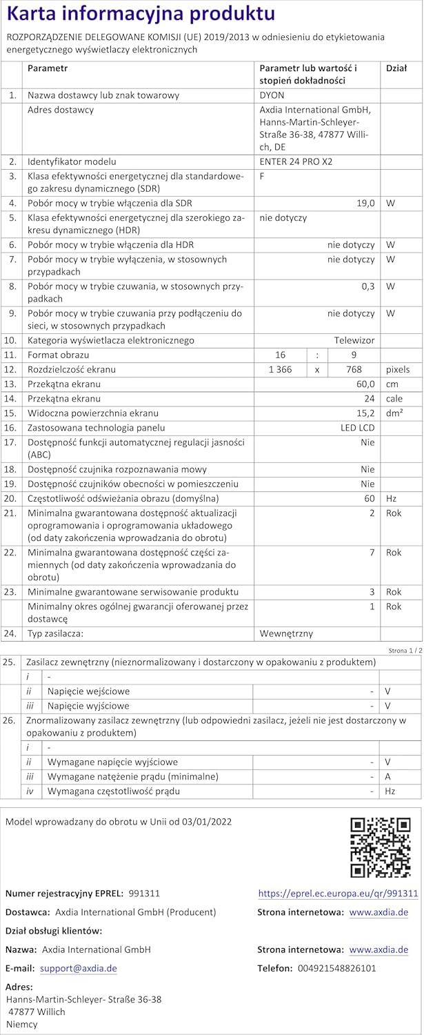 DYON Smart 43 VX – 43 Zoll Full HD Smart TV mit Triple Tuner, App Store & Streaming-Diensten