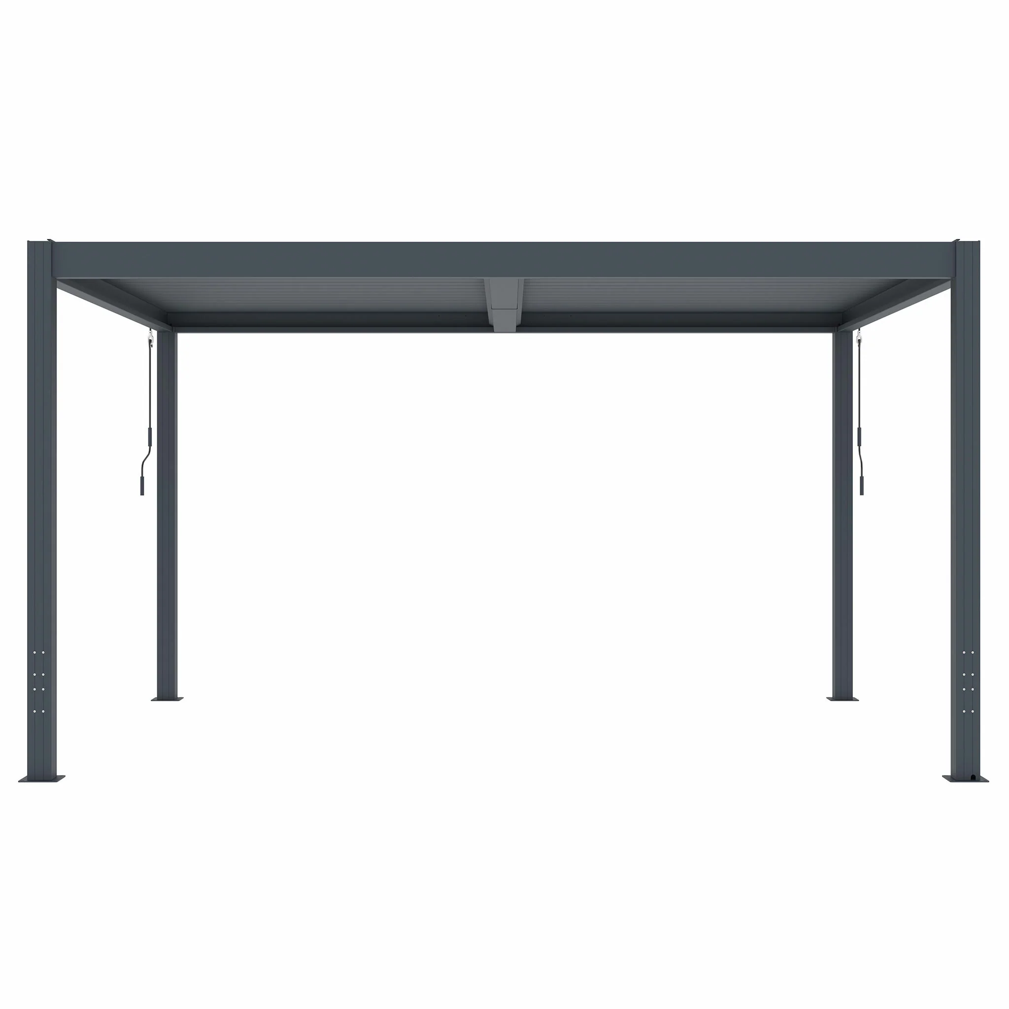 Fornorth Pergola Lounge 4x3m – Aluminium & Stahl, wetterbeständig, modernes Design