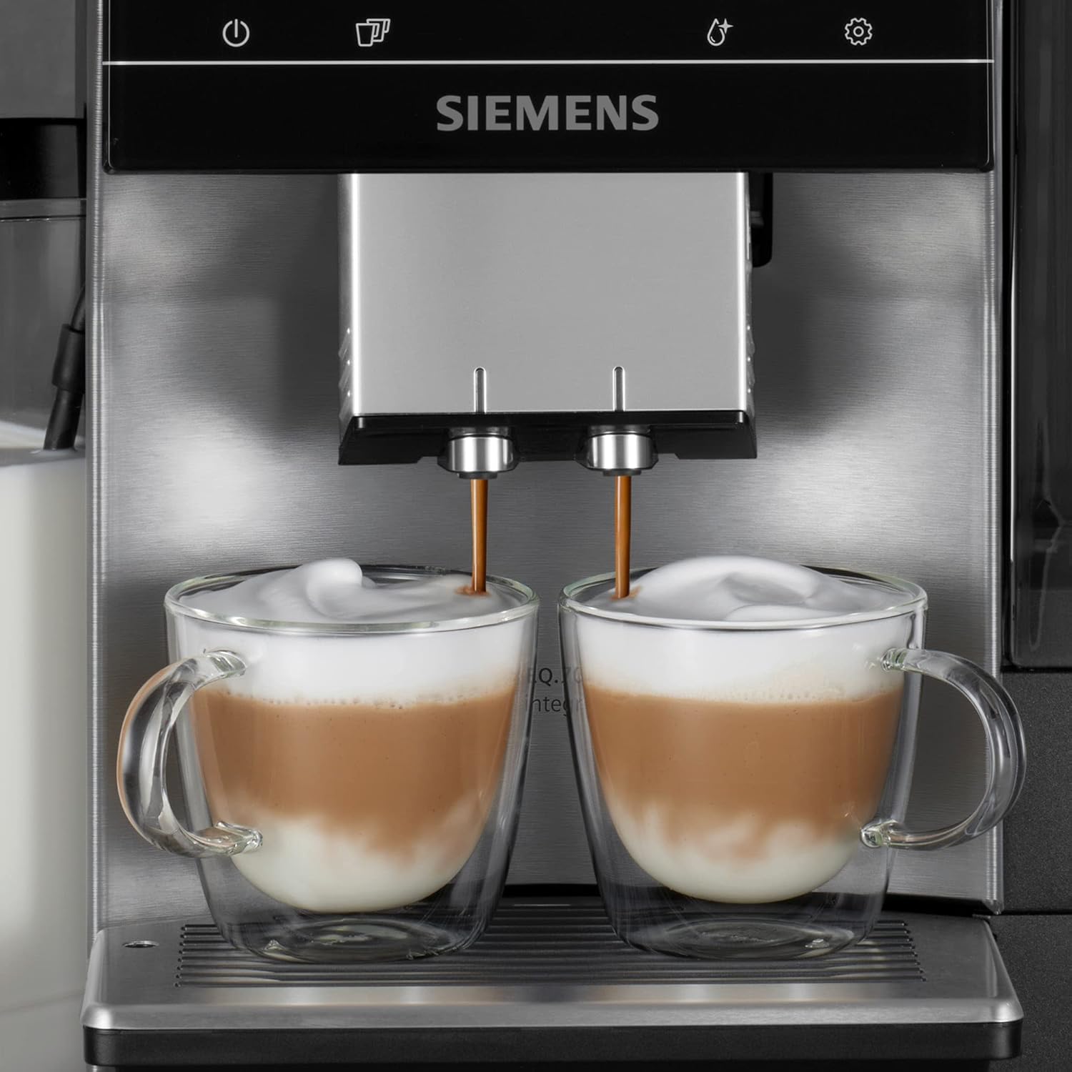 Siemens EQ900 TQ903D03 Kaffeevollautomat – 1500 W, Full-Touch-Display, App-Steuerung