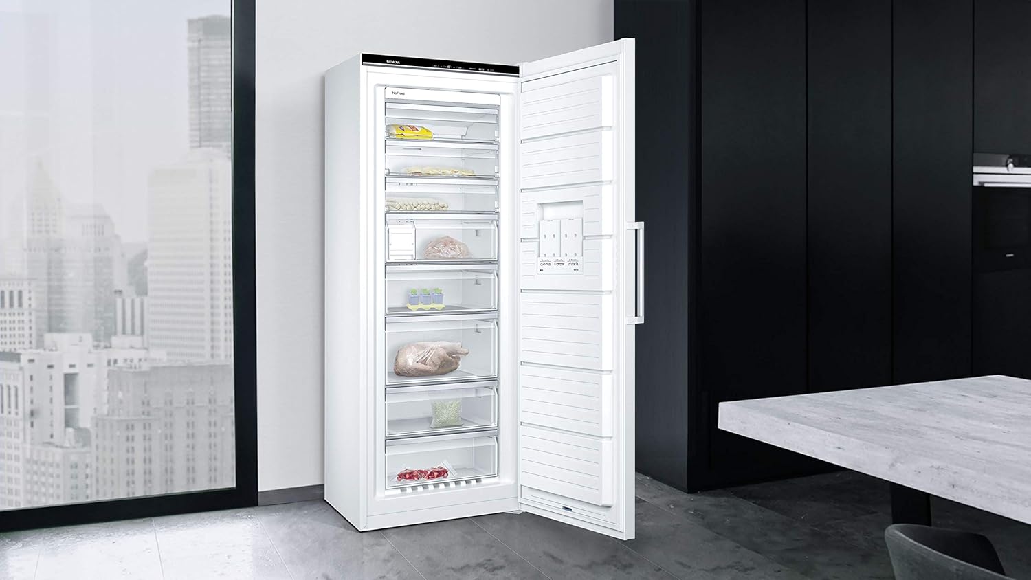 Siemens GS54NAWCV iQ500 Gefrierschrank – 327 L, 176x70 cm, noFrost