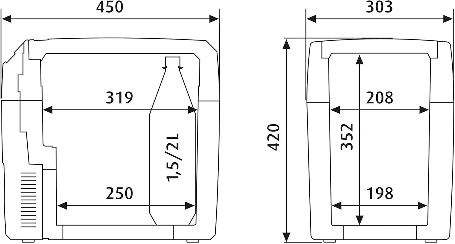 Dometic TropiCool TCX 35 – Tragbare Kühl- & Heizbox 33L