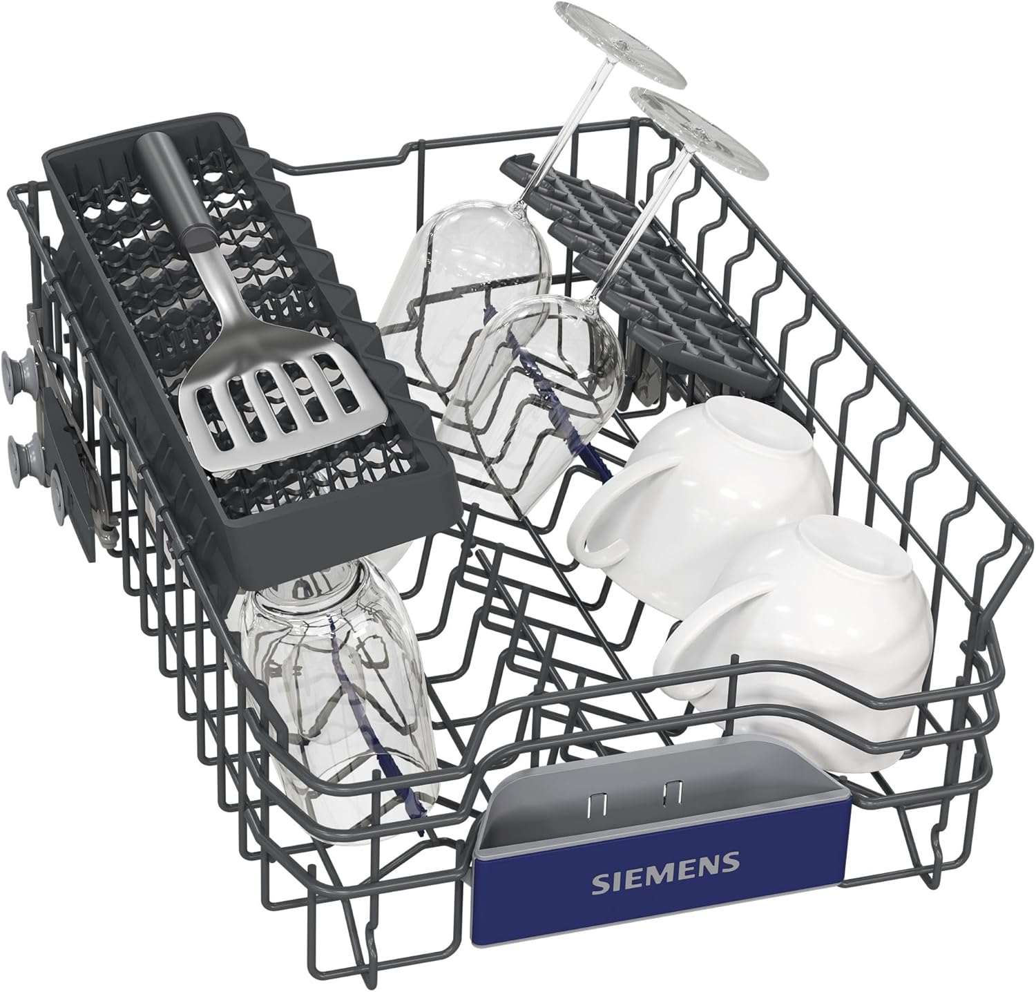 Siemens SR65YX08ME iQ500 Geschirrspüler – Vollintegriert 45 cm, Zeolith-Trocknung, Besteckschublade