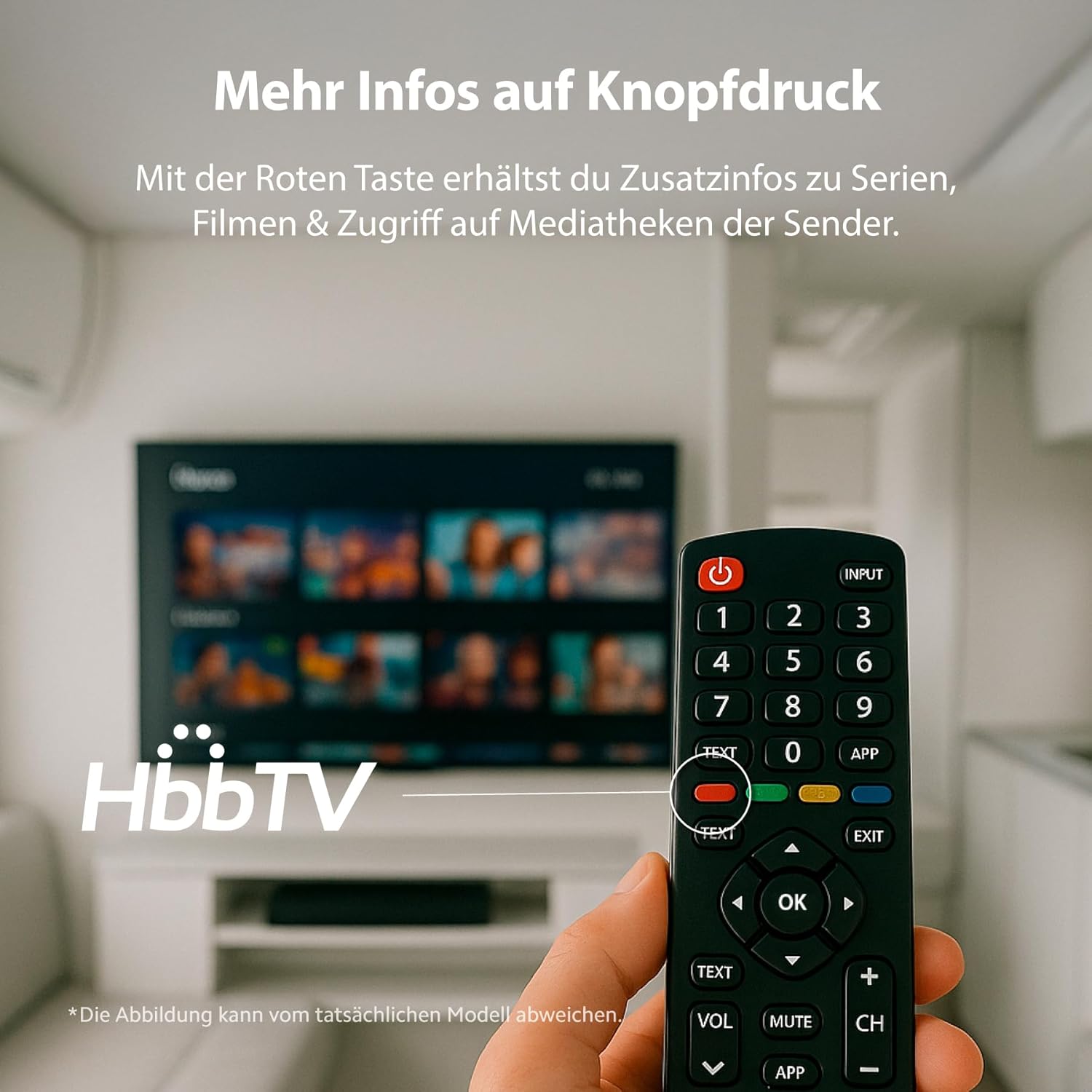 DYON Smart 43 VX – 43 Zoll Full HD Smart TV mit Triple Tuner, App Store & Streaming-Diensten