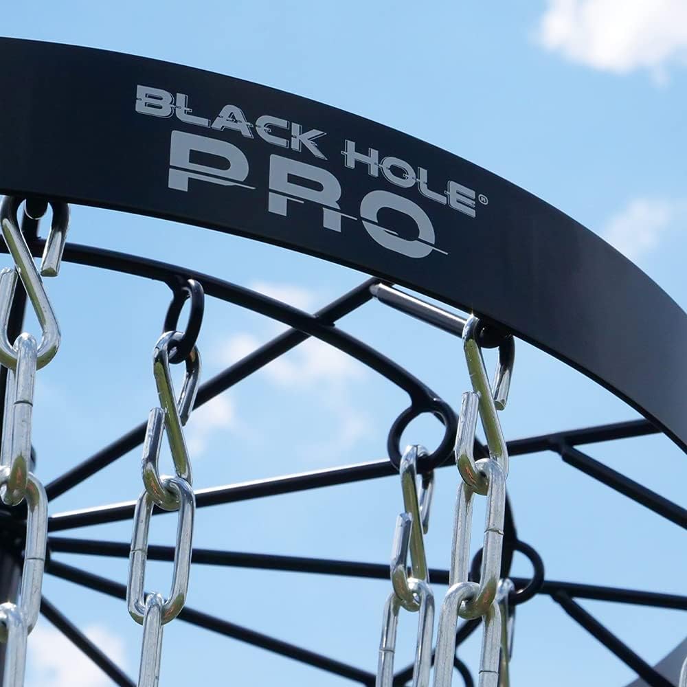 MVP Black Hole Pro 24-Chain Disc Golf Korb – Tragbar & Profi-Standard