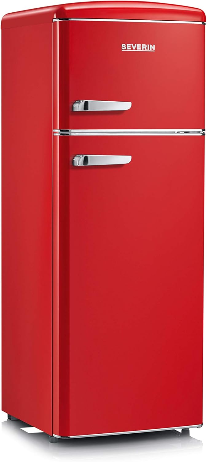 SEVERIN RKG 8933 – Kühl-/Gefrierkombination, 206 L, platzsparend, creme