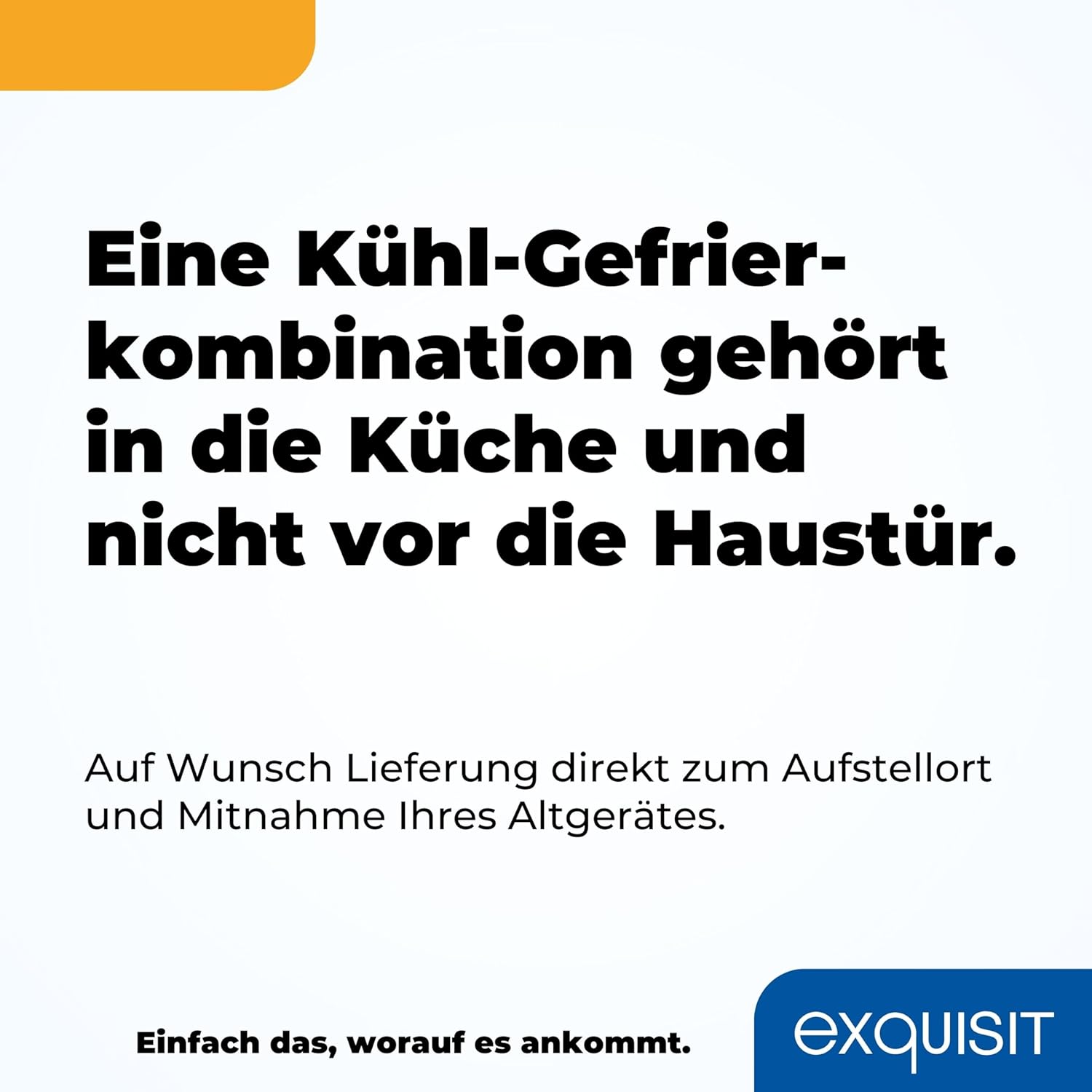 Exquisit Kühl-Gefrierkombination KGC5231-60-E-050C – 157 L, 4-Sterne-Gefrierfach, Alarm-Funktion