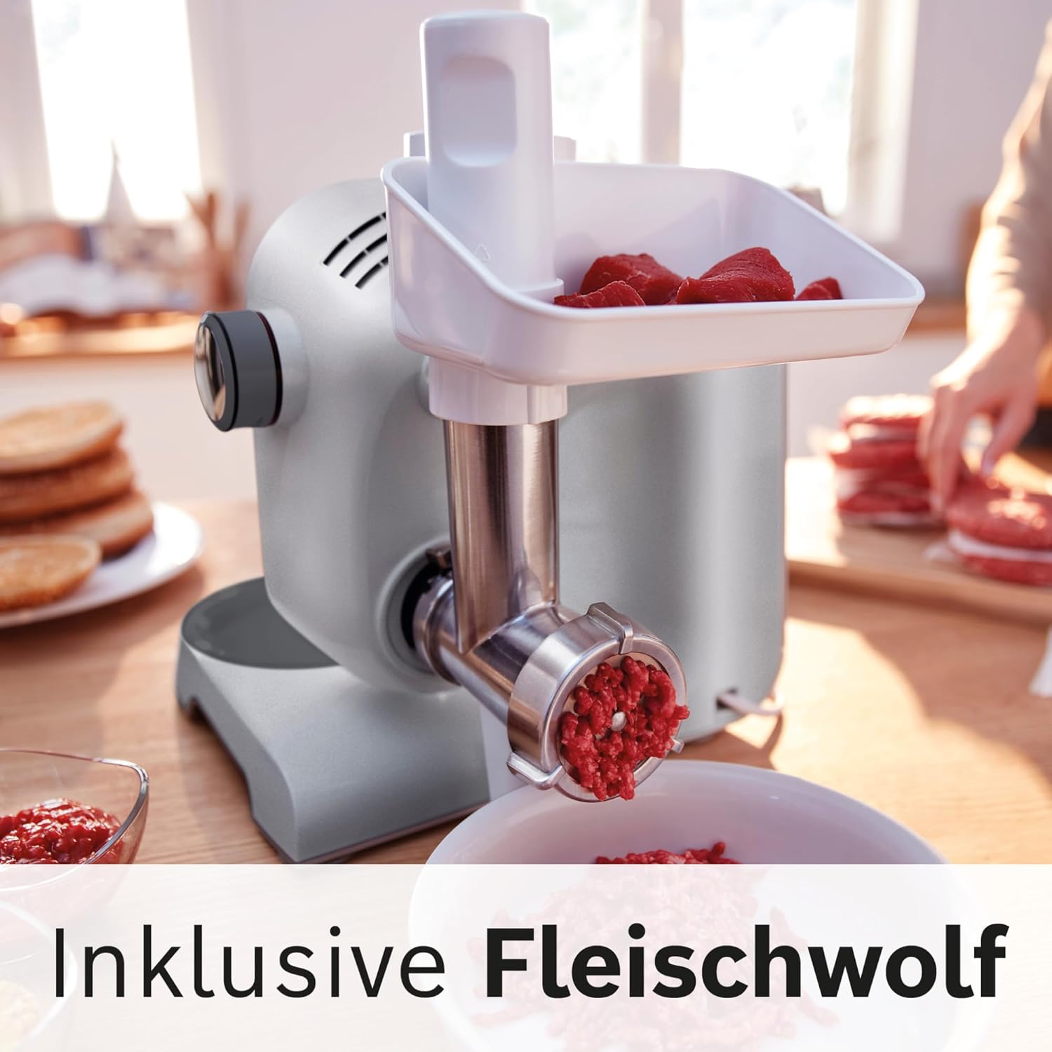 Bosch MUM5 CreationLine Küchenmaschine – 3,9 L Edelstahl, 900 W