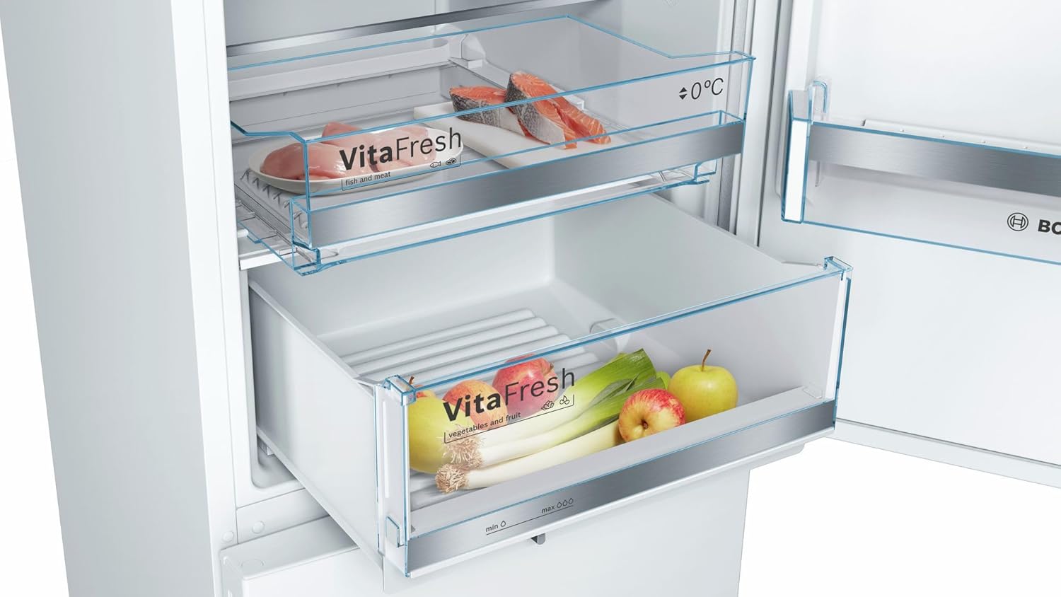 Bosch KGN39AIAT Serie 6 – 260 L Kühlraum, 103 L Gefrierfach, NoFrost & VitaFresh XXL