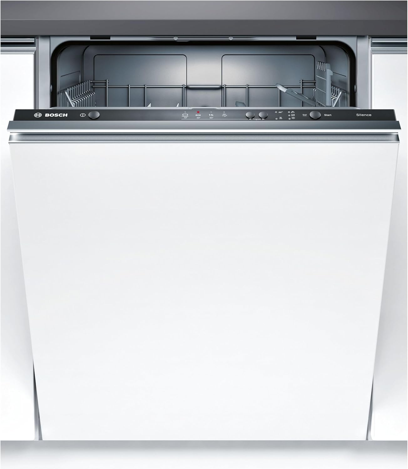 Bosch SMV4ETX08E Serie 4 – Vollintegriert 60 cm, Besteckkorb, Leise