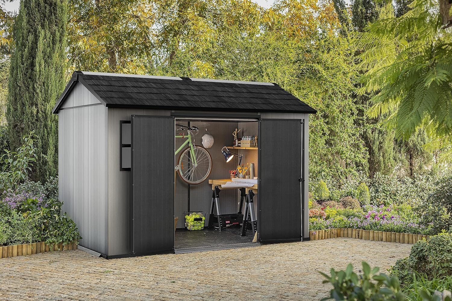 Keter Oakland 1175SD Geräteschuppen – Robust, Wetterfest & Viel Platz