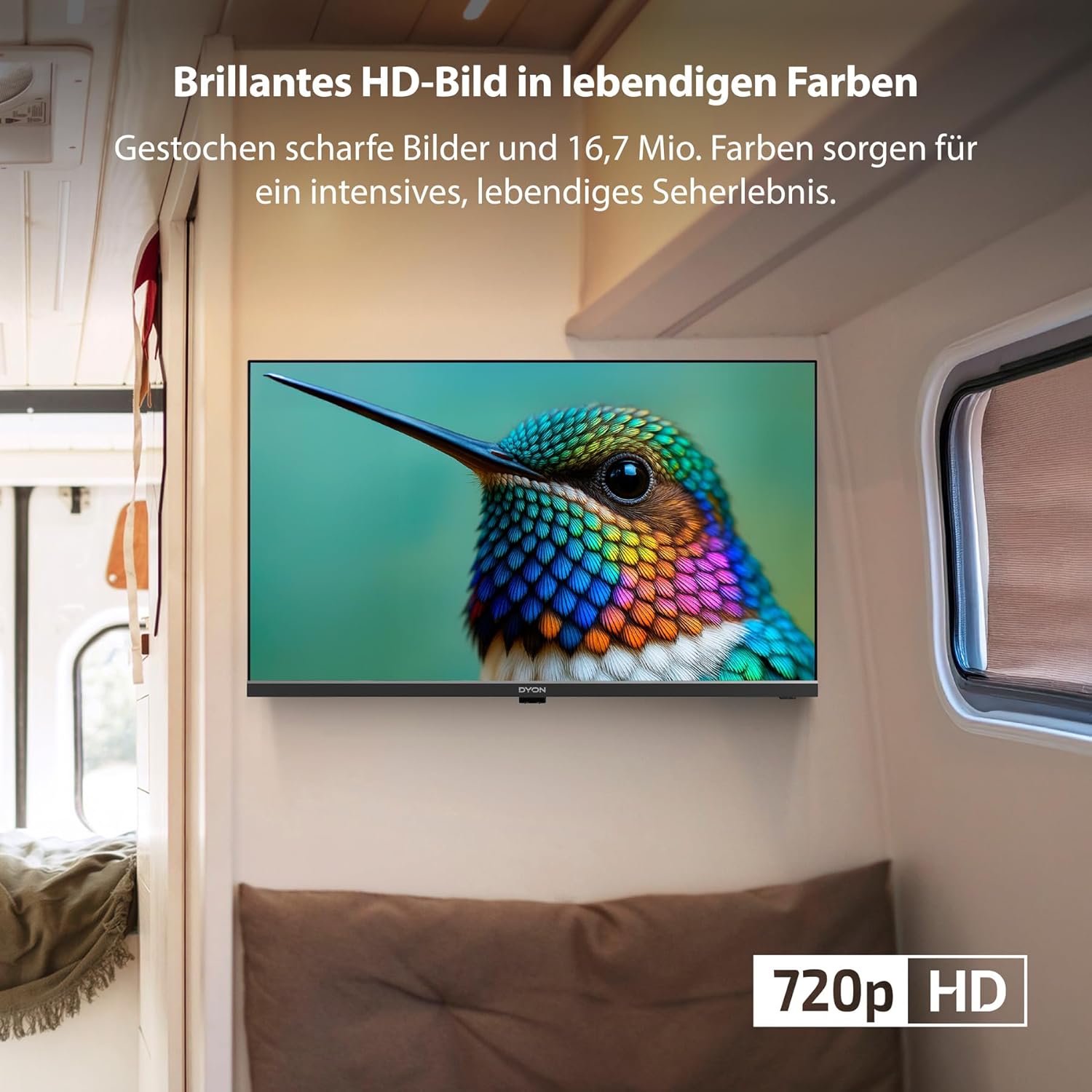 DYON Smart 43 VX – 43 Zoll Full HD Smart TV mit Triple Tuner, App Store & Streaming-Diensten