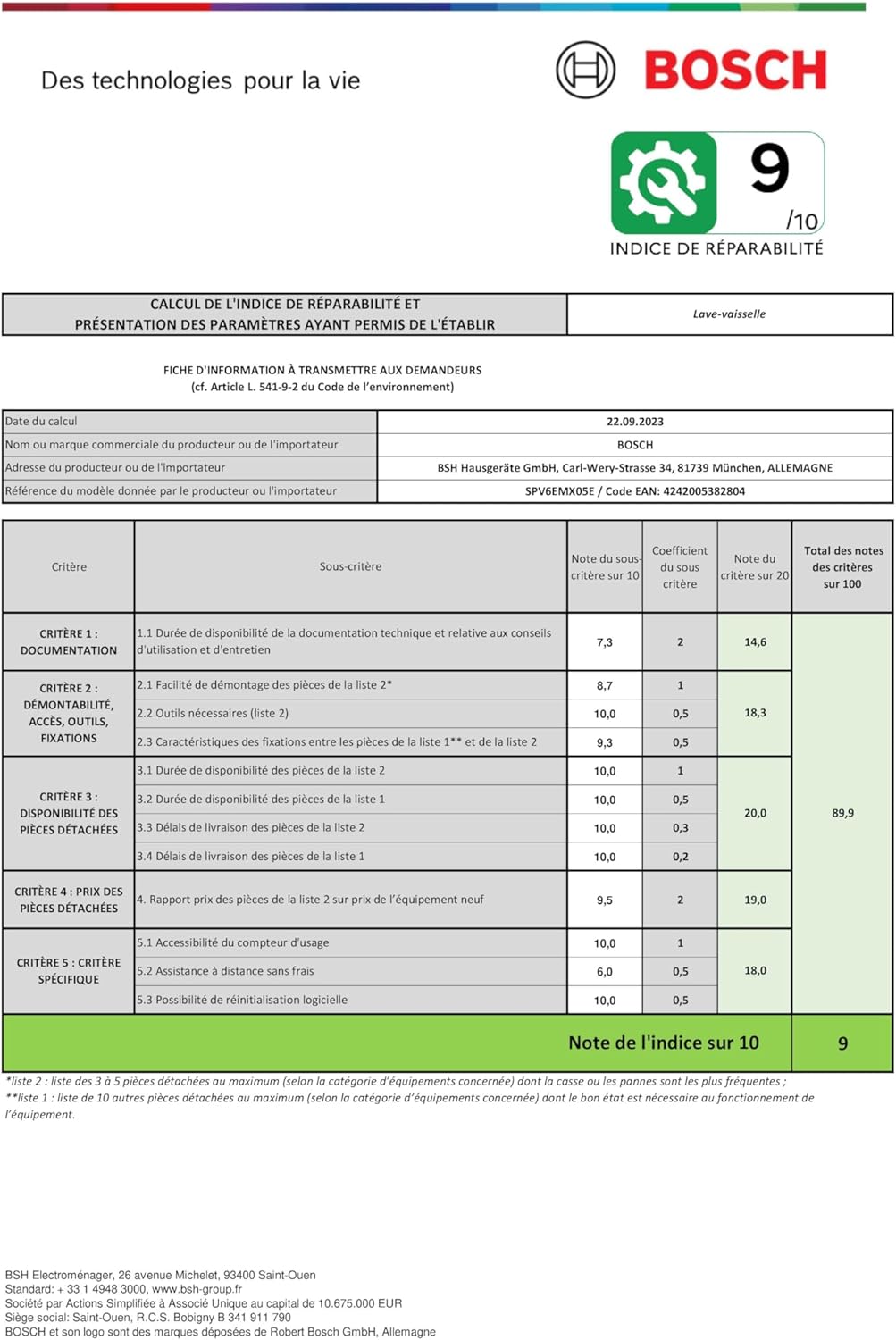 Bosch SPV2IKX10E Serie 2 – Vollintegriert, 45 cm breit, Extra Trocknen