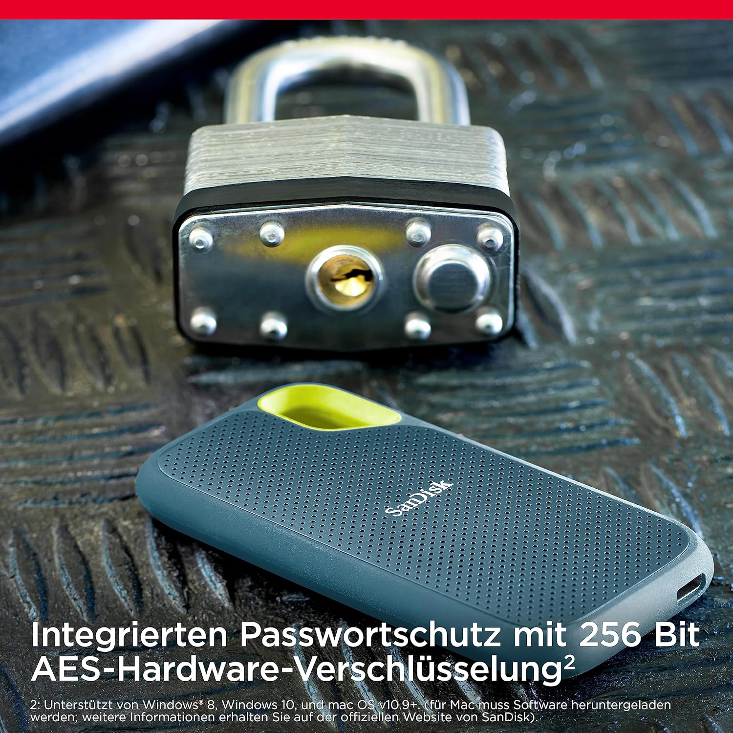 SanDisk Extreme Portable SSD 1 TB – Robuste & Schnelle Externe SSD