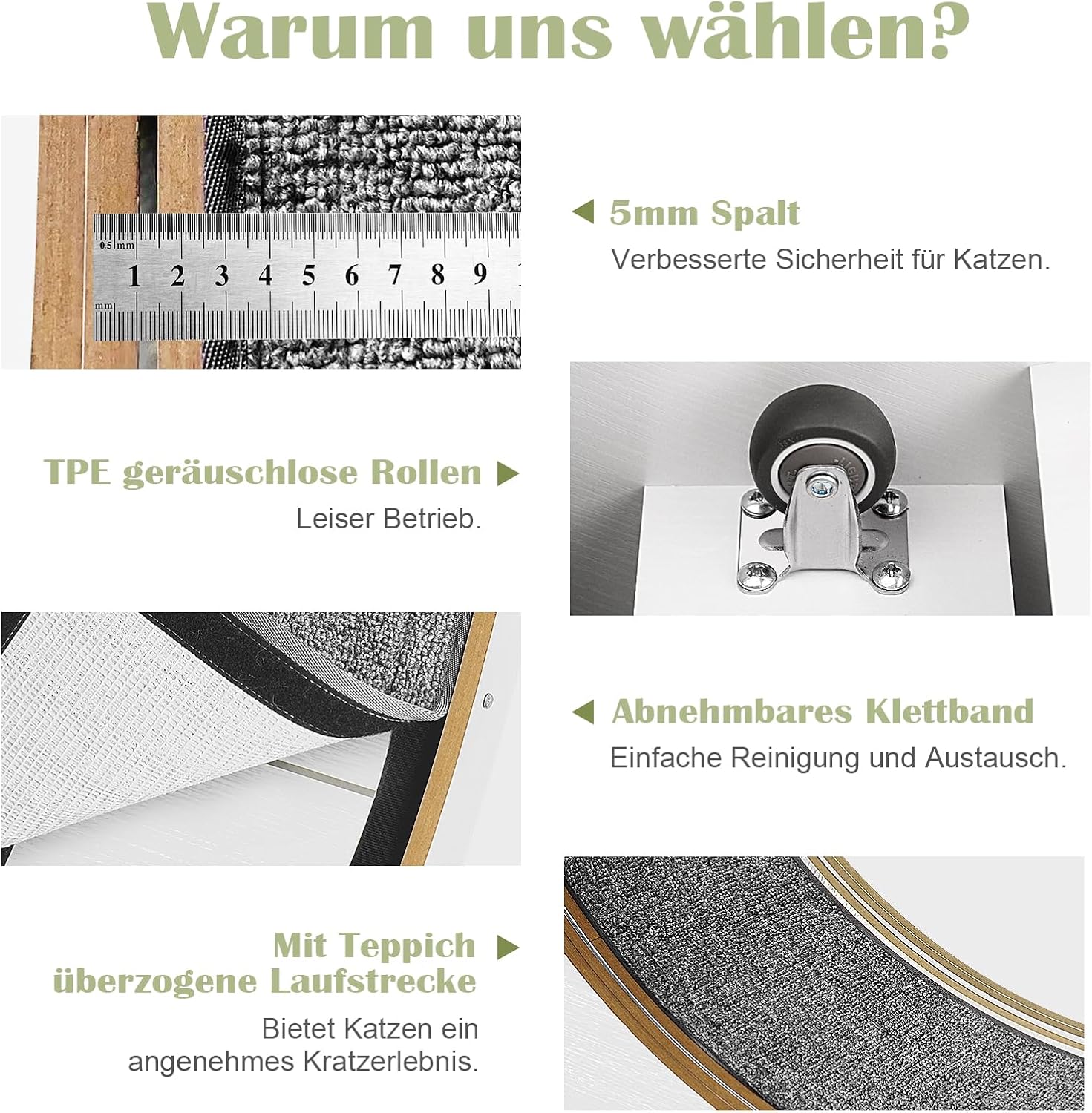 Naviconvex Katzen-Laufrad XXL – Ø 135 cm