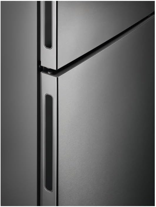 AEG RDB424E1AX Kühlautomat Serie 5000 – 206 L, Gefrierfach oben, Edelstahl-Look mit Anti-Fingerprint