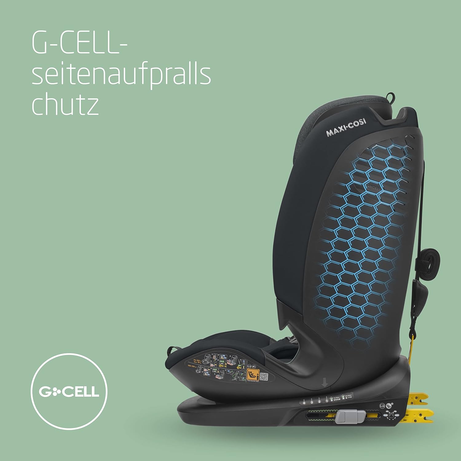 Maxi-Cosi Titan Plus i-Size – 15 Monate-12 Jahre, ISOFIX, G-CELL Seitenaufprallschutz