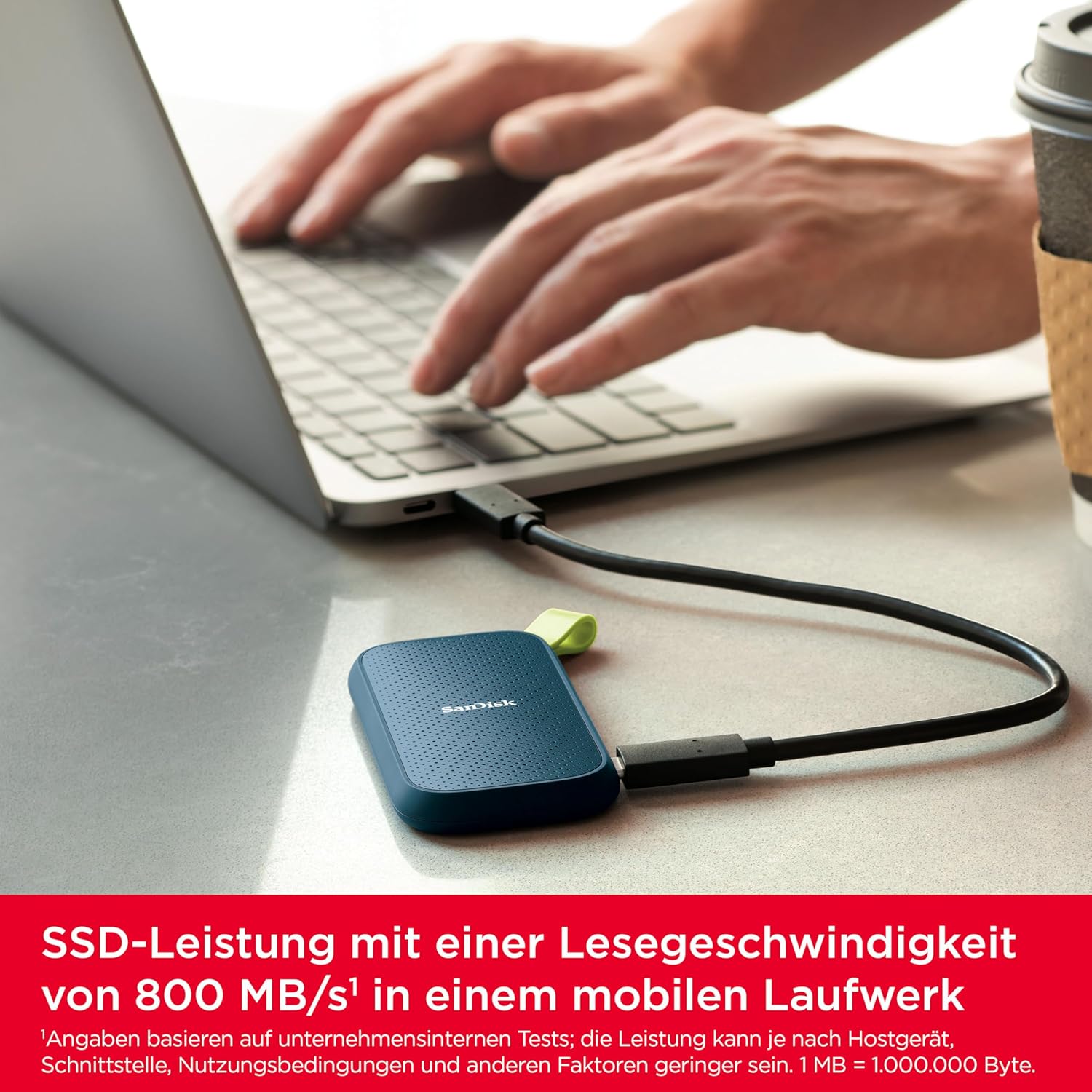 SanDisk Extreme Portable SSD 1 TB – Robuste & Schnelle Externe SSD
