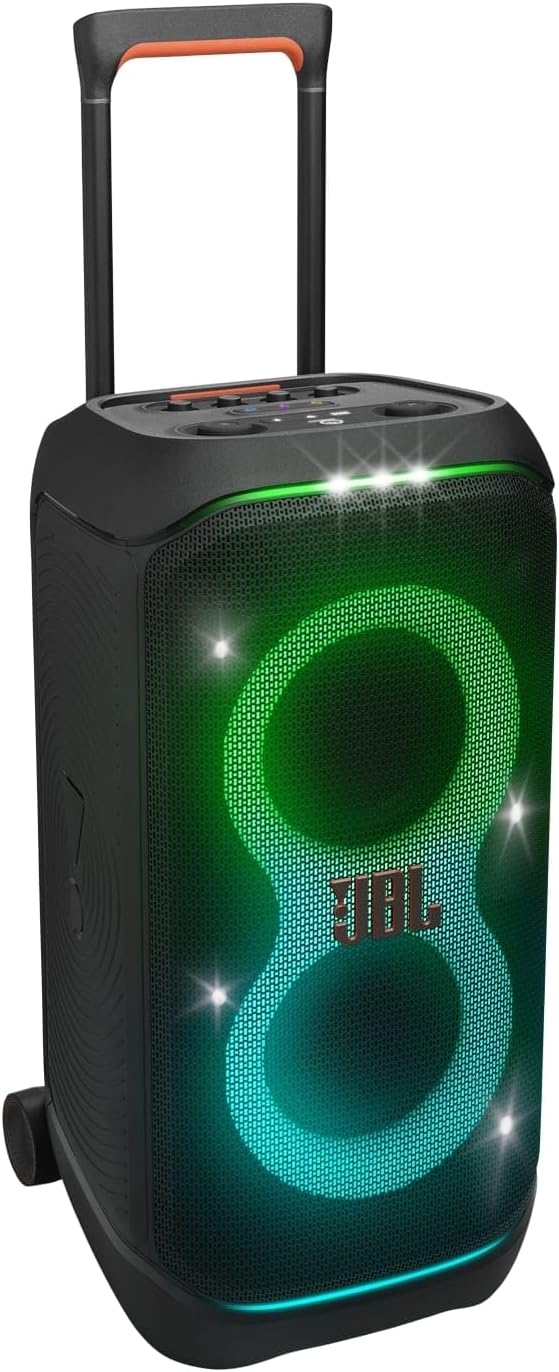 JBL Partybox Stage 120 – Kraftvoller Sound, KI-Sound-Boost & 12 Stunden Akkulaufzeit