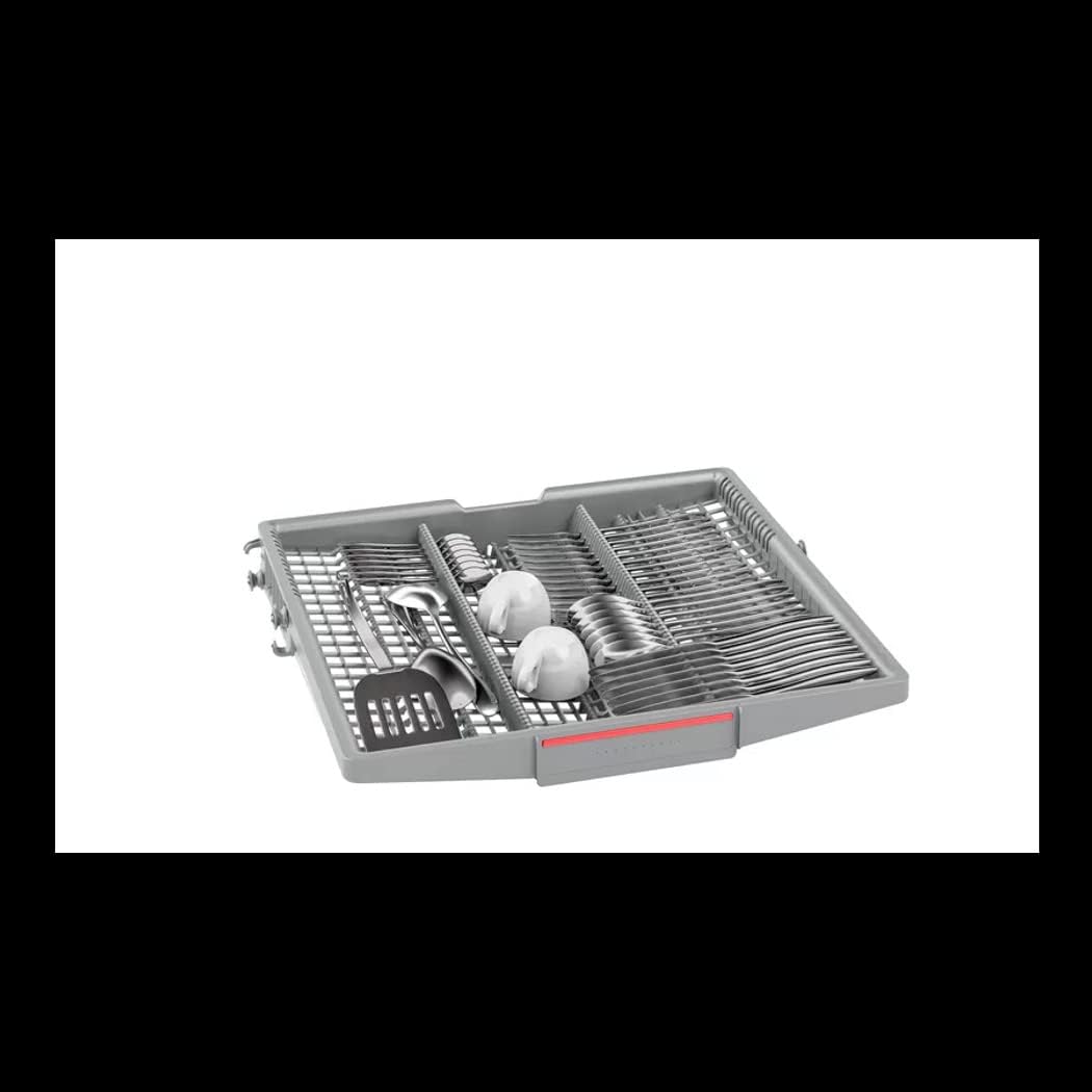 Bosch SMV4ETX08E Serie 4 – Vollintegriert 60 cm, Besteckkorb, Leise