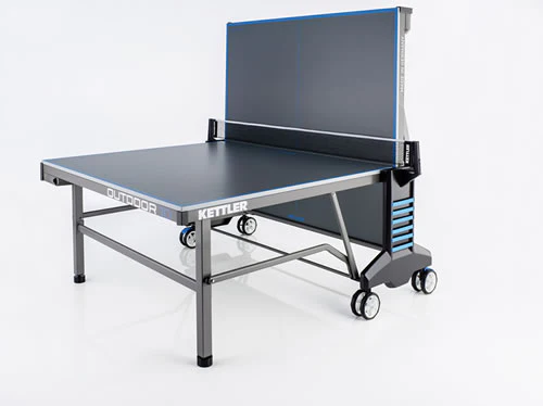 Kettler Tischtennisplatte Outdoor 10 – Wetterfest, Stabil, Faltbar