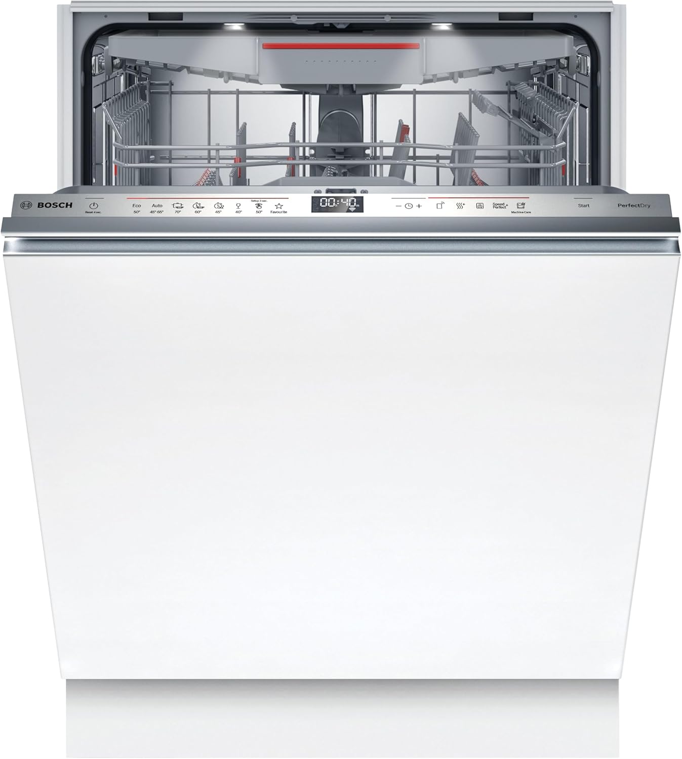 Bosch SMV4ETX08E Serie 4 – Vollintegriert 60 cm, Besteckkorb, Leise